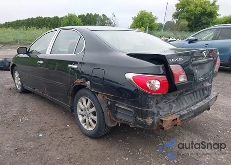 2004 Lexus Es z USA, uszkodzony, nr VIN JTHBA30G945022350